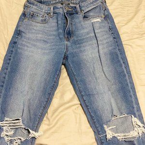 American Eagle Comfort Stretch Ripped Jeans